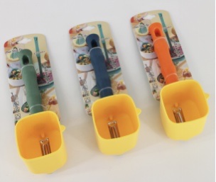 竹节柄收纳削皮器 带盖/无盖