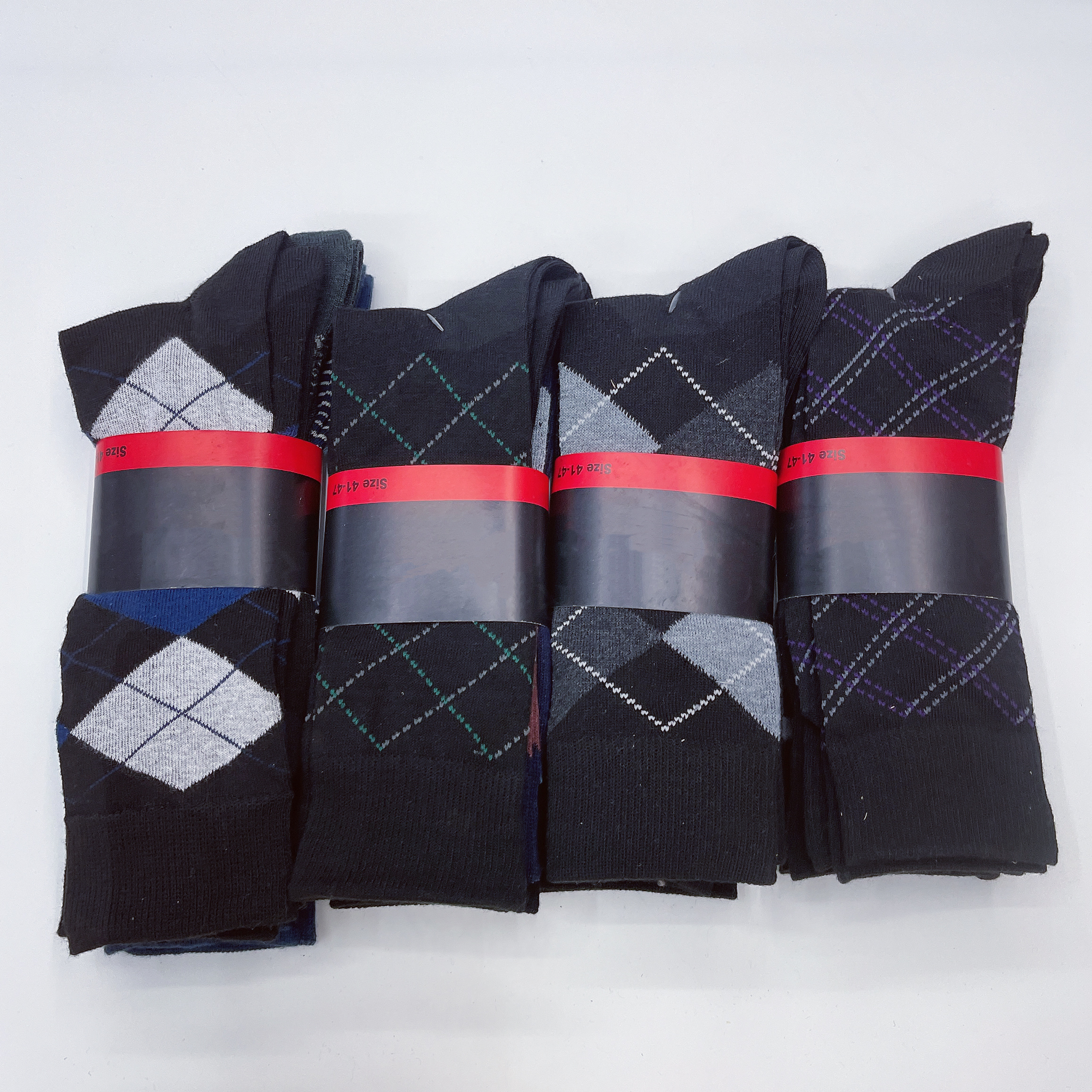 Socks stall foreign trade socks in the tube socks gentleman socks business socks jacquard men's socks autumn and winter socks manufacturers direct spot thumbnail