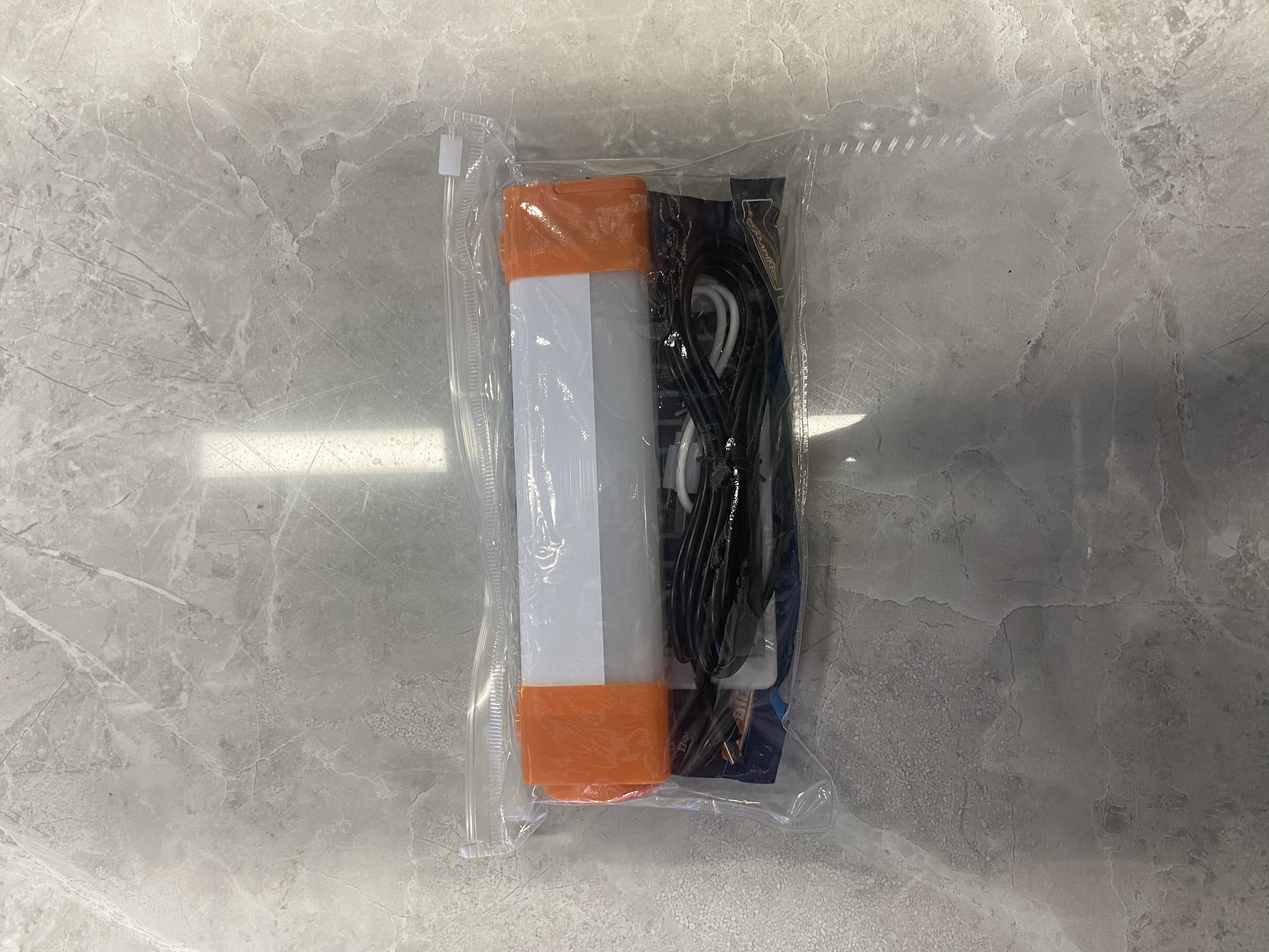 HT-816A 5V手电筒充电灯管带反充套装30W  充电灯应急灯带太阳能板 磁吸移动家用 停电备用摆摊应急灯 