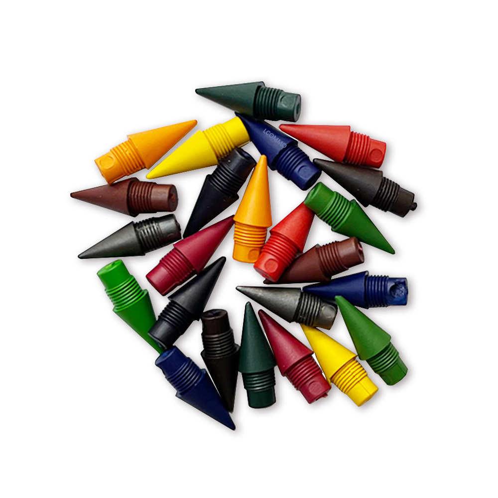 Factory Direct Sales 12 Color Eternal Pen Without Cutting Upright Posture Is Not Easy To Break Color Pencils details Picture