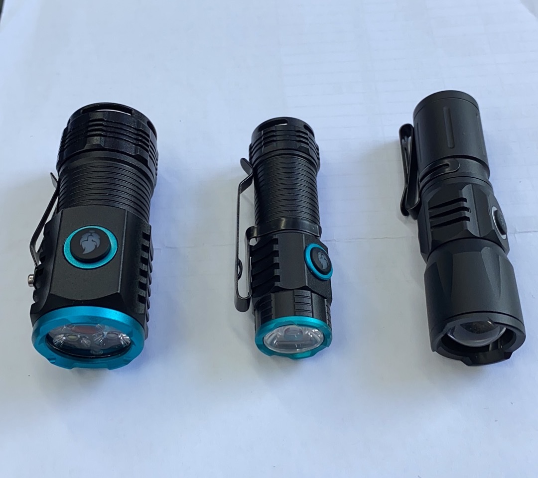 LC-123 aluminum high-intensity flashlight