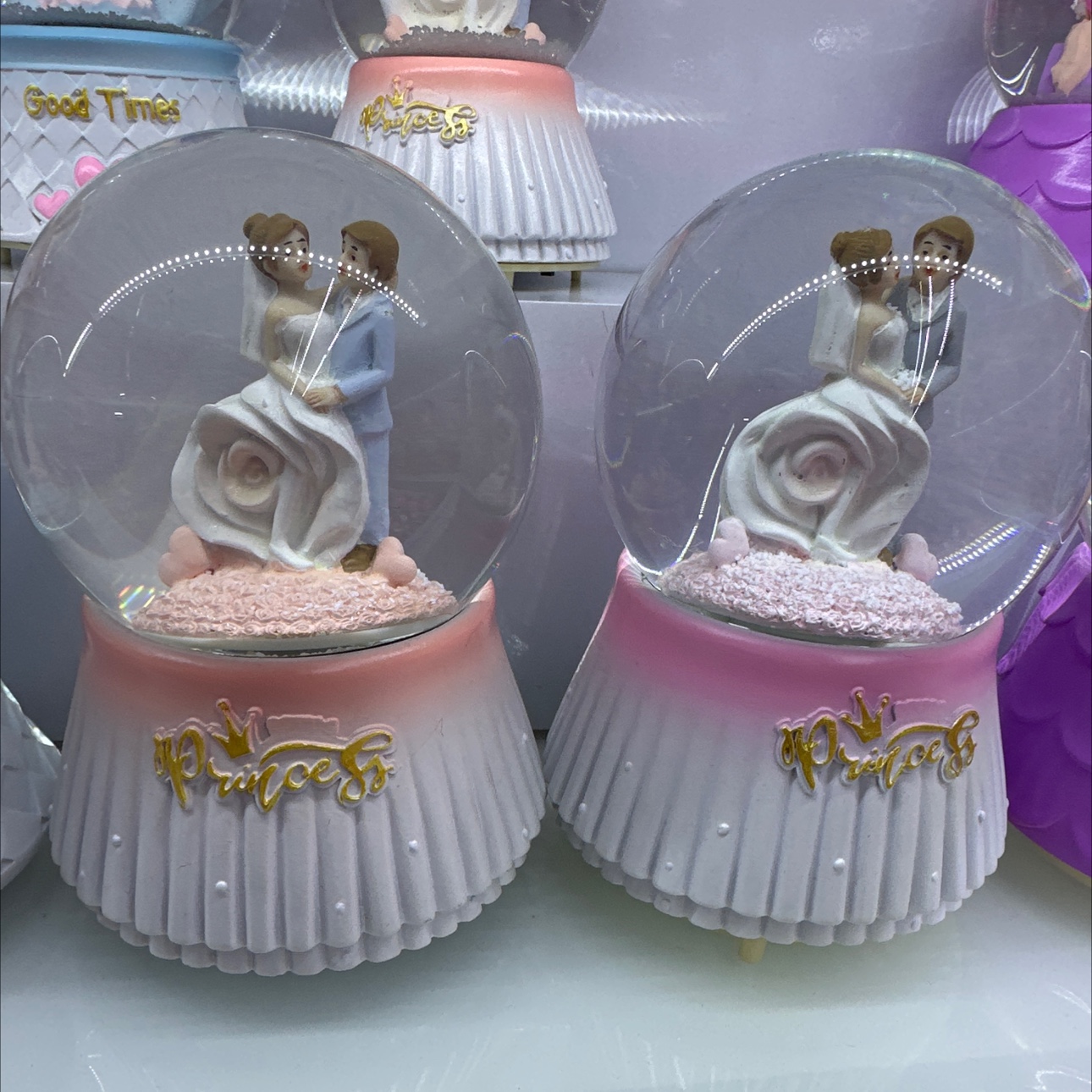 音乐水晶球，婚礼摆件，音乐雪花灯，幸福☺️浪漫，礼品，情侣礼品11产品图