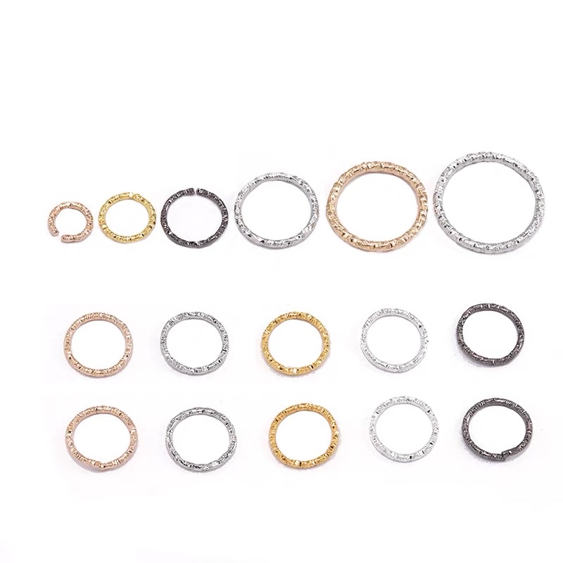 Lote guirnaldas diy pulseras collares accesorios accesorios accesorios hechos a mano diy carro colgante material guirnaldas en relieve torsión torsión anillo anillo de enlace anillo abierto accesorios Specification image