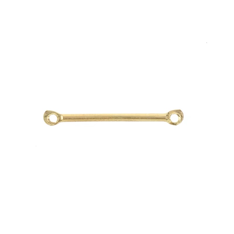 diy handmade minimalist earrings, stud earrings, jewelry accessories, tassel materials, and ear sticks with double-hole round connecting rods Application Scenario
