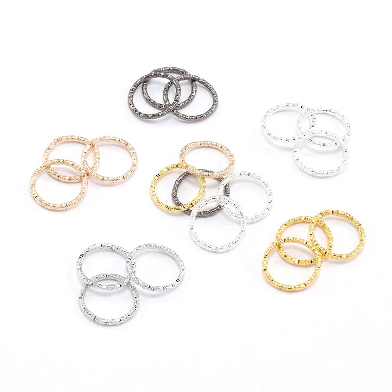 Lote guirnaldas diy pulseras collares accesorios accesorios accesorios hechos a mano diy carro colgante material guirnaldas en relieve torsión torsión anillo anillo de enlace anillo abierto accesorios details Picture