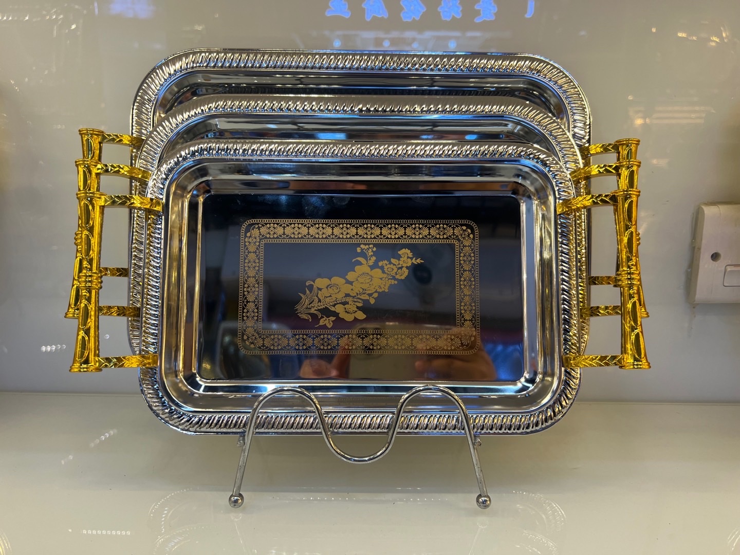 小号三件套欧式托盘 