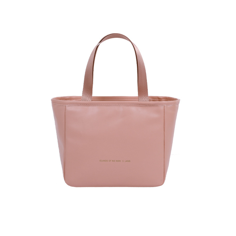 Wholesale of new large-capacity pu insulated bags, waterproof and insulated aluminum foil portable lunch boxes, bags, bento bags and lunch bags Specification image