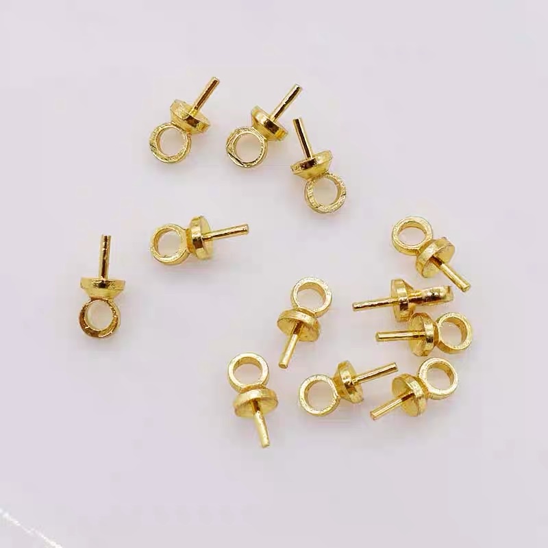 3-8mm pearl pendant, empty stand, sheep's eye needle, copper pearl pendant head, diy jewelry accessory materials Application Scenario