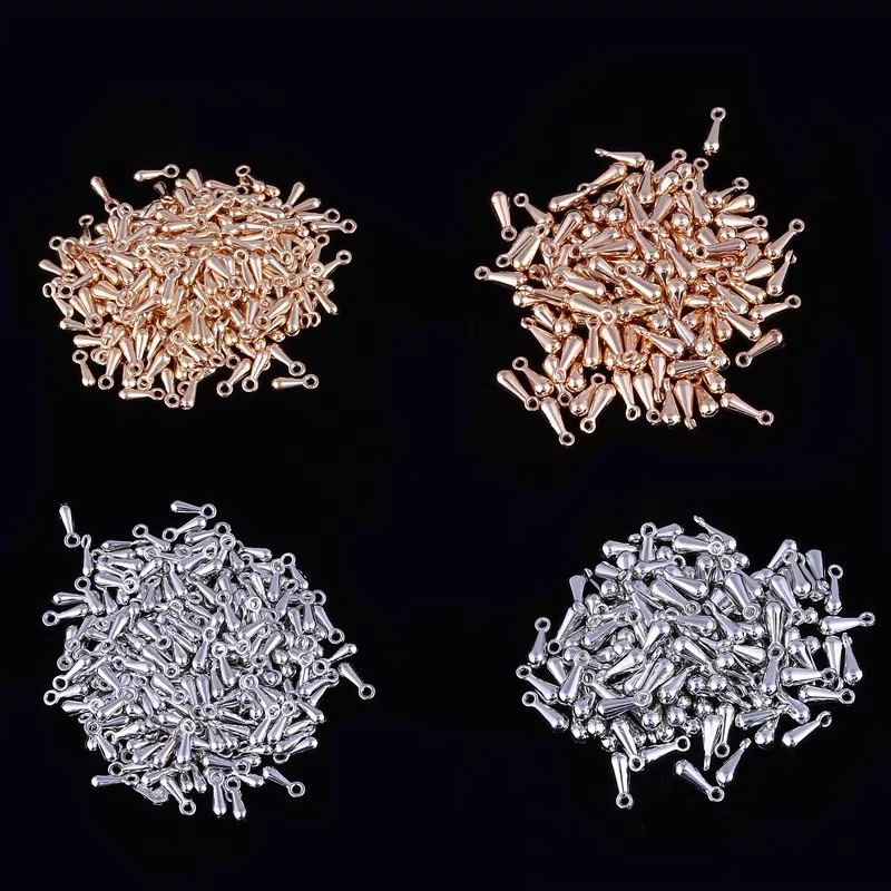 kc/ White k large and small alloy tail chain, extension chain, water drop pendant, DIY hairpin, bracelet, necklace accessory material Application Scenario