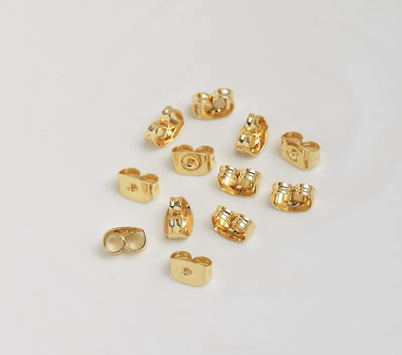 蝴蝶耳塞耳堵手工diy耳钉耳环耳饰品配件产品图