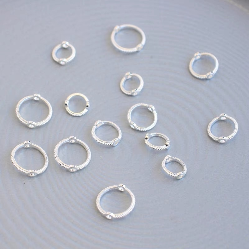 Doble agujero bolas anillos anillos hechos a mano diy pulseras de cuentas cordones de mano accesorios accesorios materiales details Picture