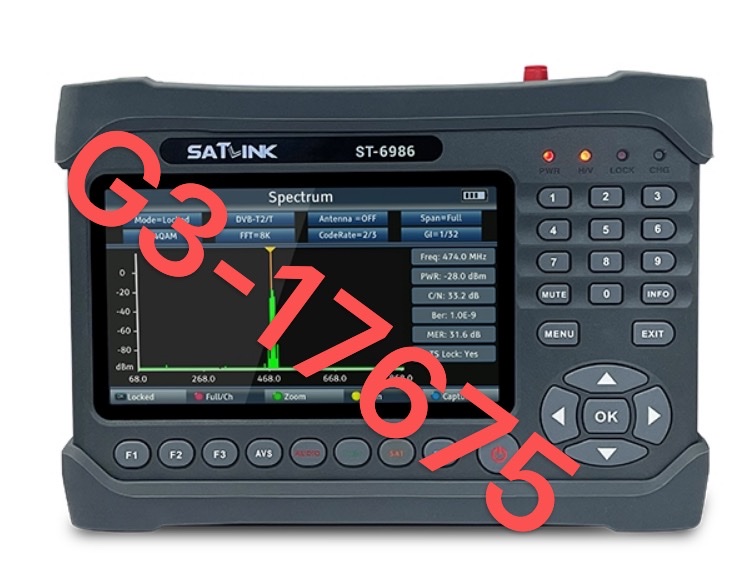 寻星仪ComboFinder多功能数字电视接收器DVB-S2DVB-T2DVB-CMeterSatlink