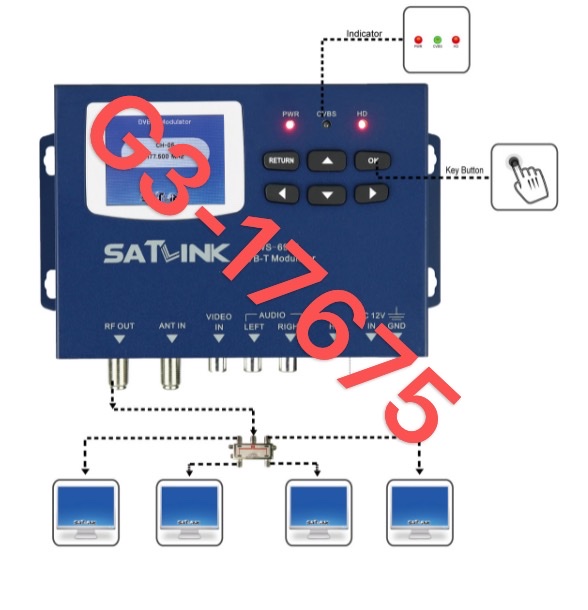 寻星仪/调制器/DVB-T2/SATLINK产品图