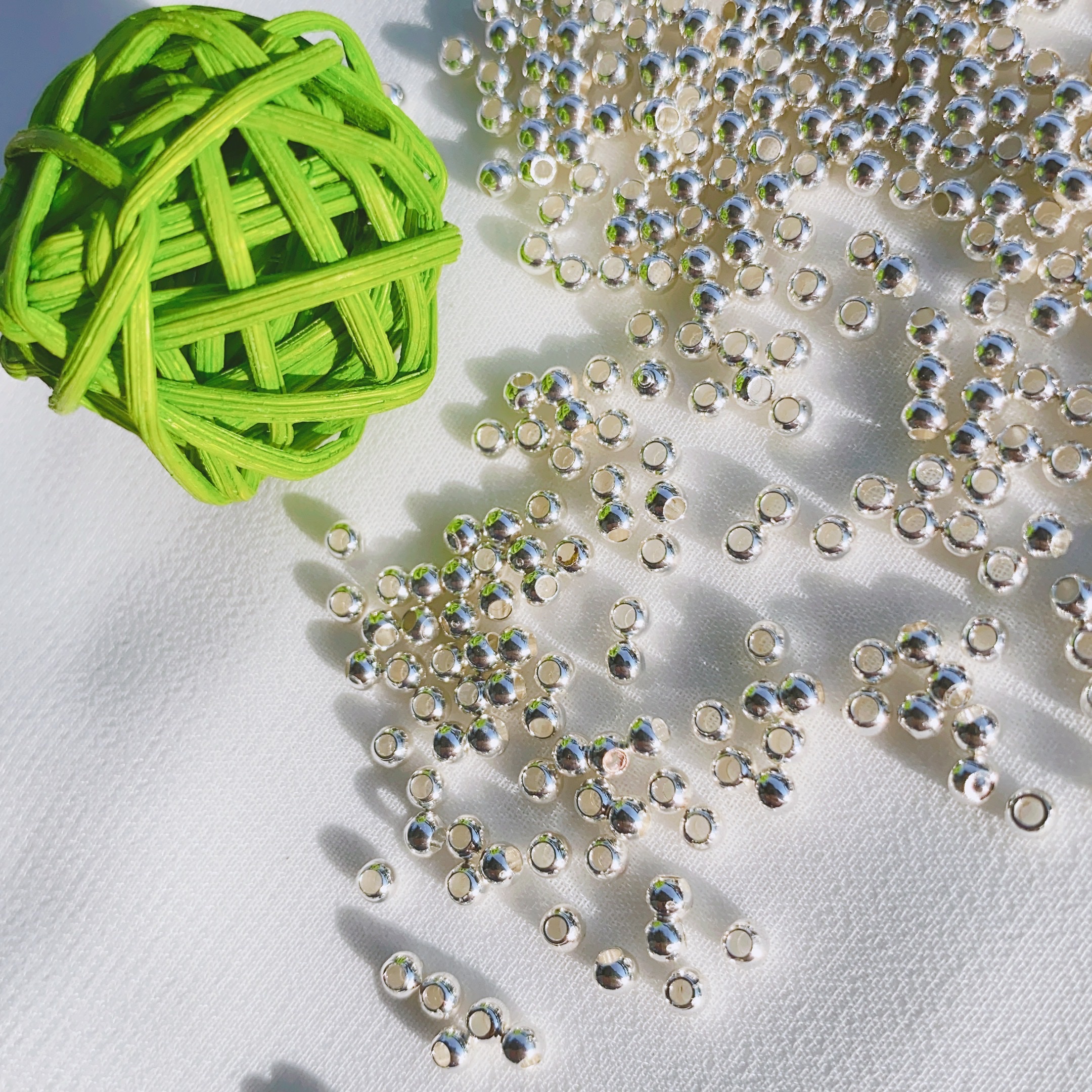 Real oro chapado alta retención color septo beads 11 Item Picture
