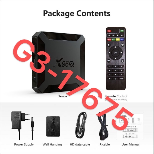 TVBOX/X96/机顶盒/androidbox/电视盒子/安卓盒子/X96Q产品图