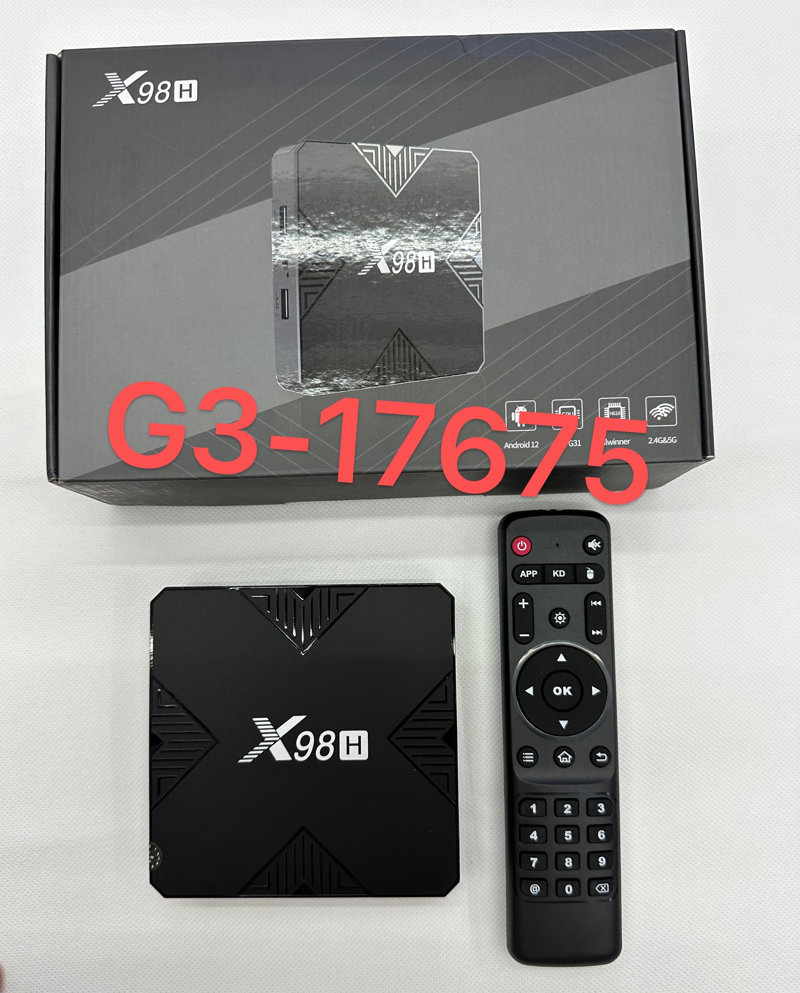 热销安卓电视盒子 机顶盒 TVBOX Android box X98H H618