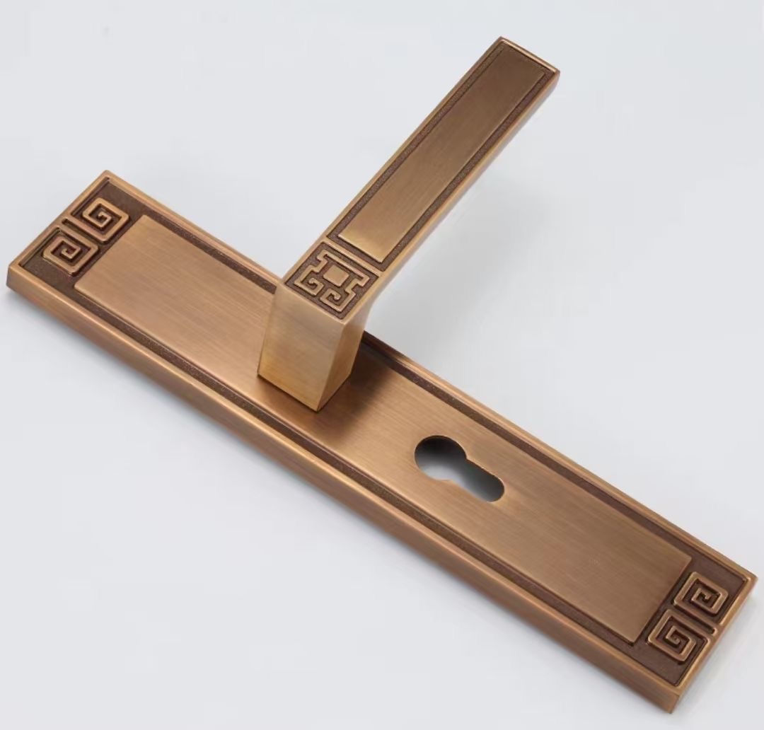 Zinc alloy door handle