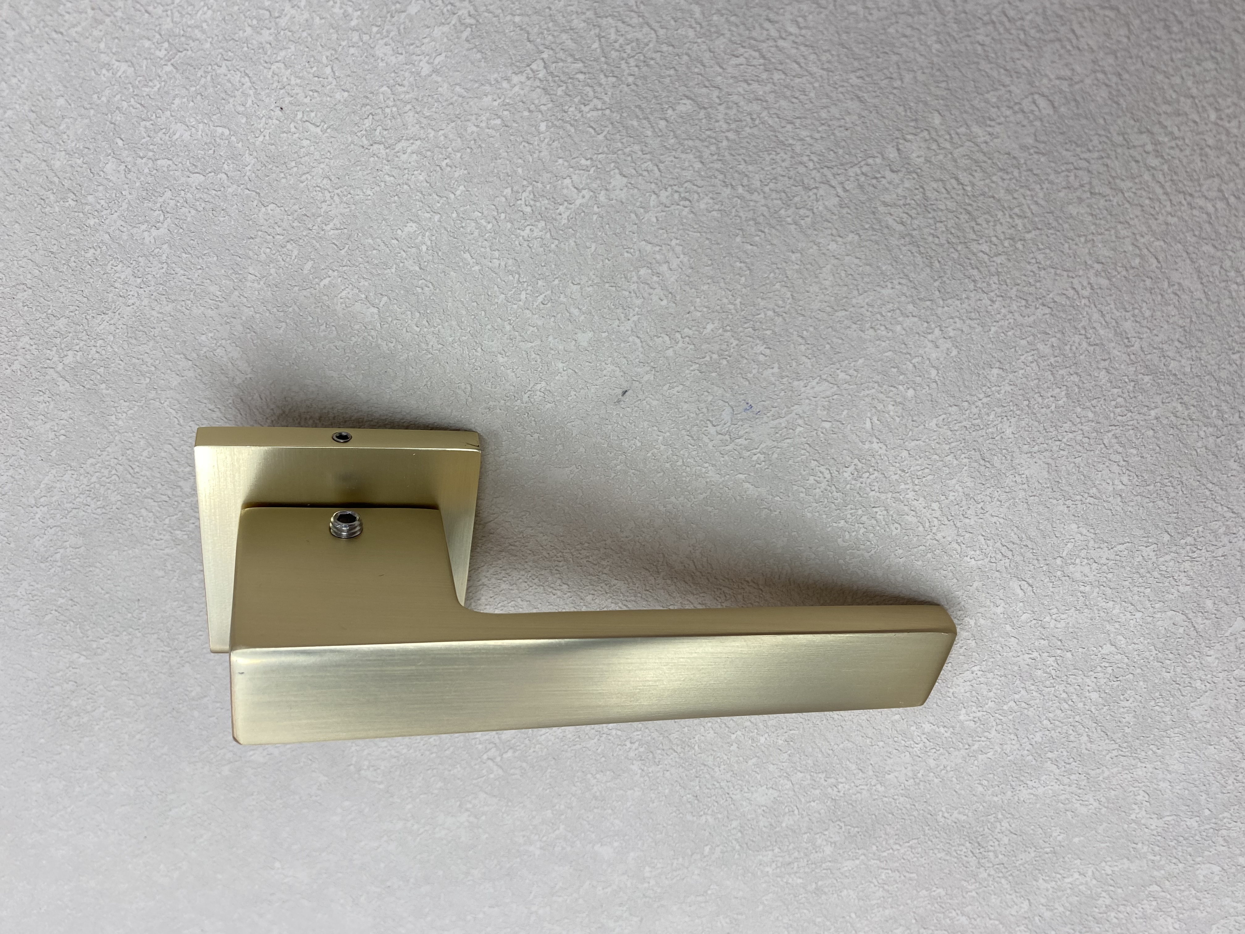 Aluminum Alloy Copper Brushed Popular Dubai Saudi Doorknob