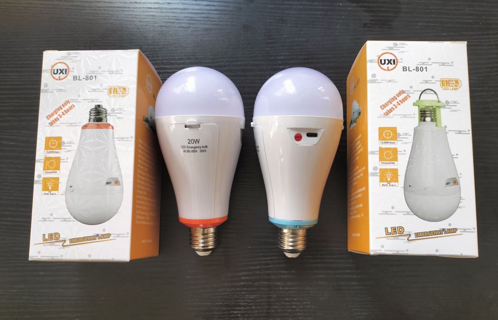 新款应急球泡细节图