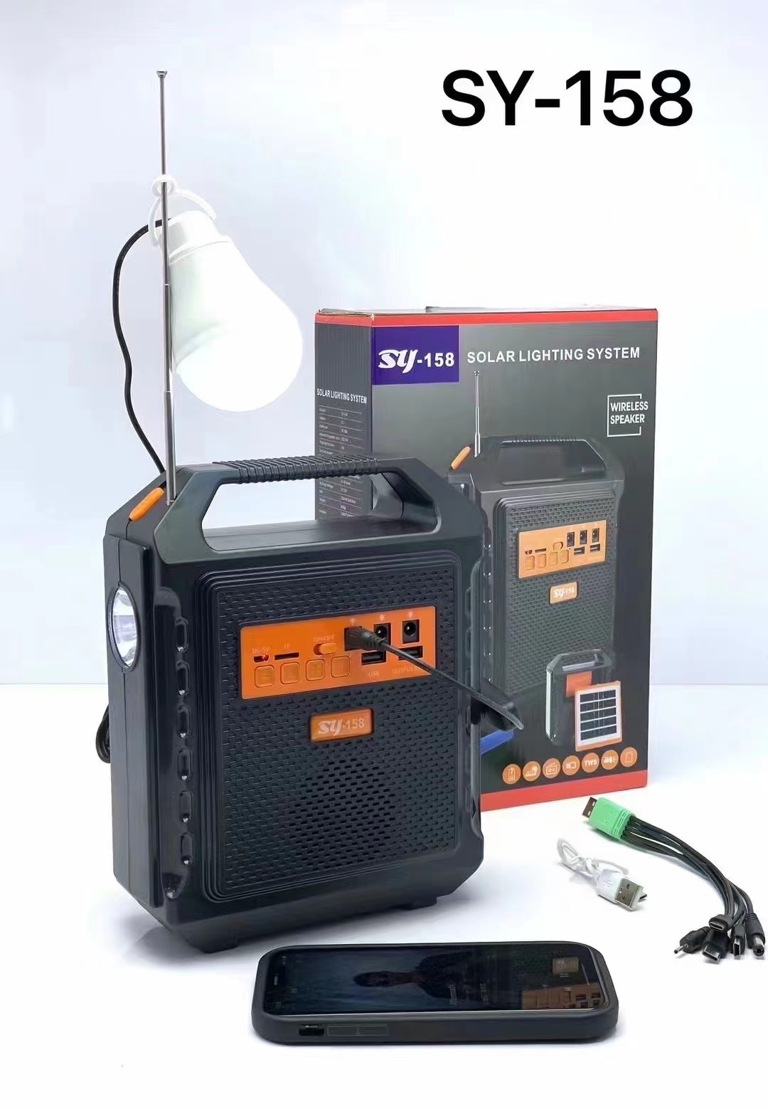 Small System Solar Charging Light