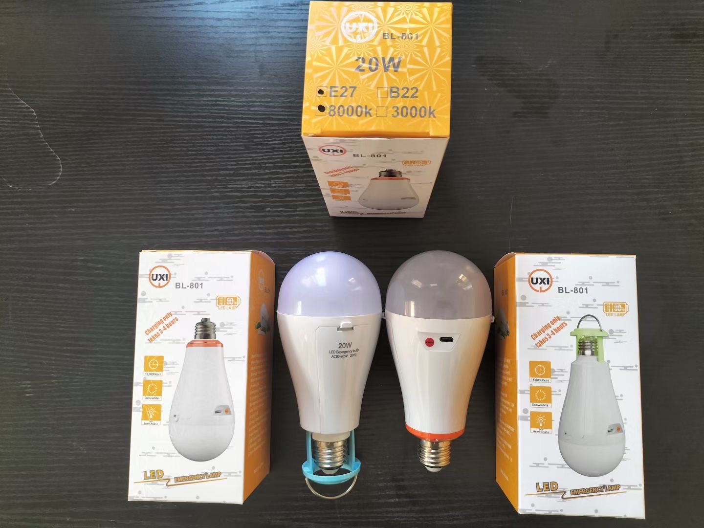 新款应急球泡产品图