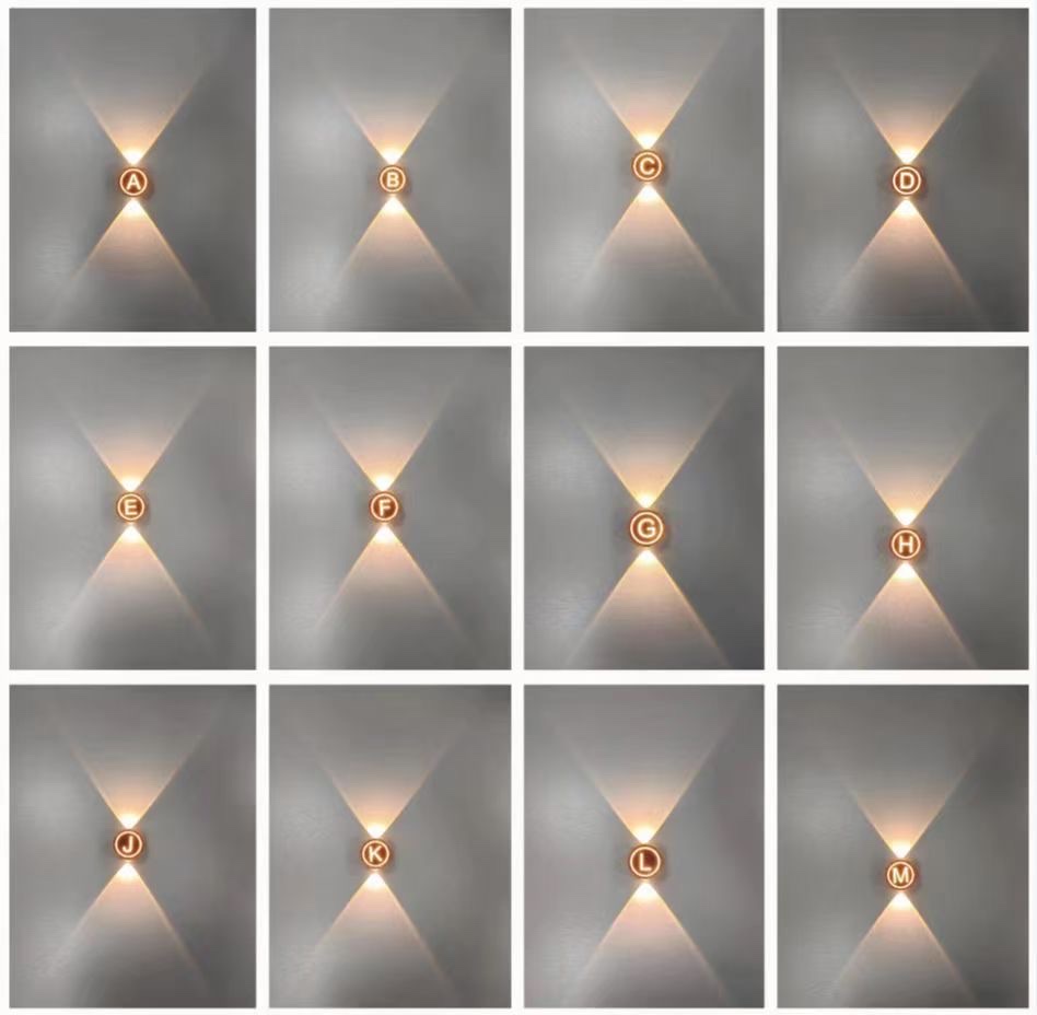 New Letter Wall Light Led Atmosphere Light