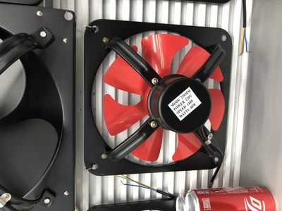 Red Leaf Square Exhaust Fan