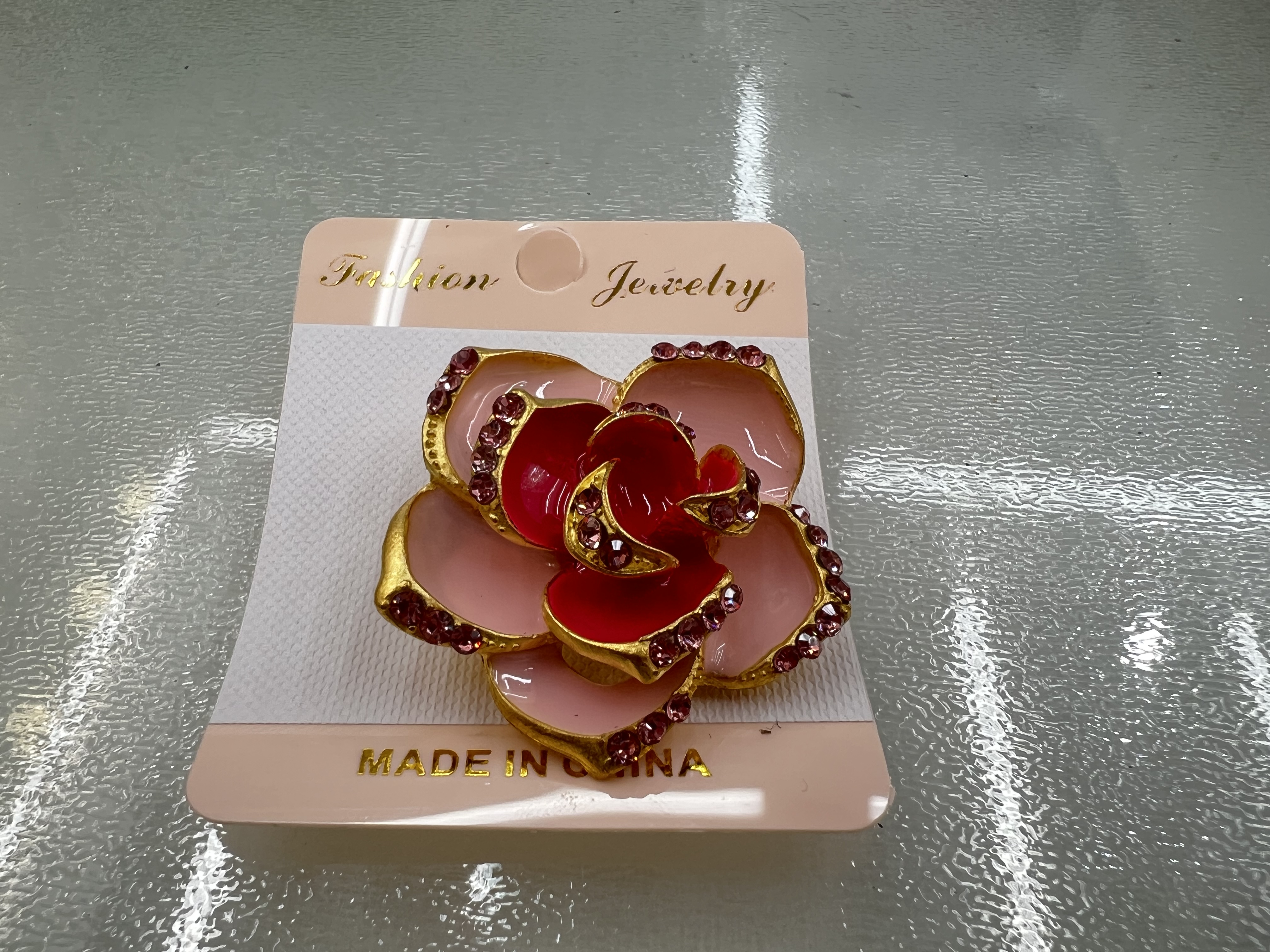 【宏泰饰品】香风五瓣花朵胸针国潮系列