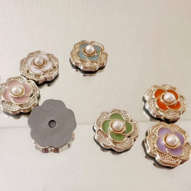 Plastic button flat bottom accessories 11 Item Picture