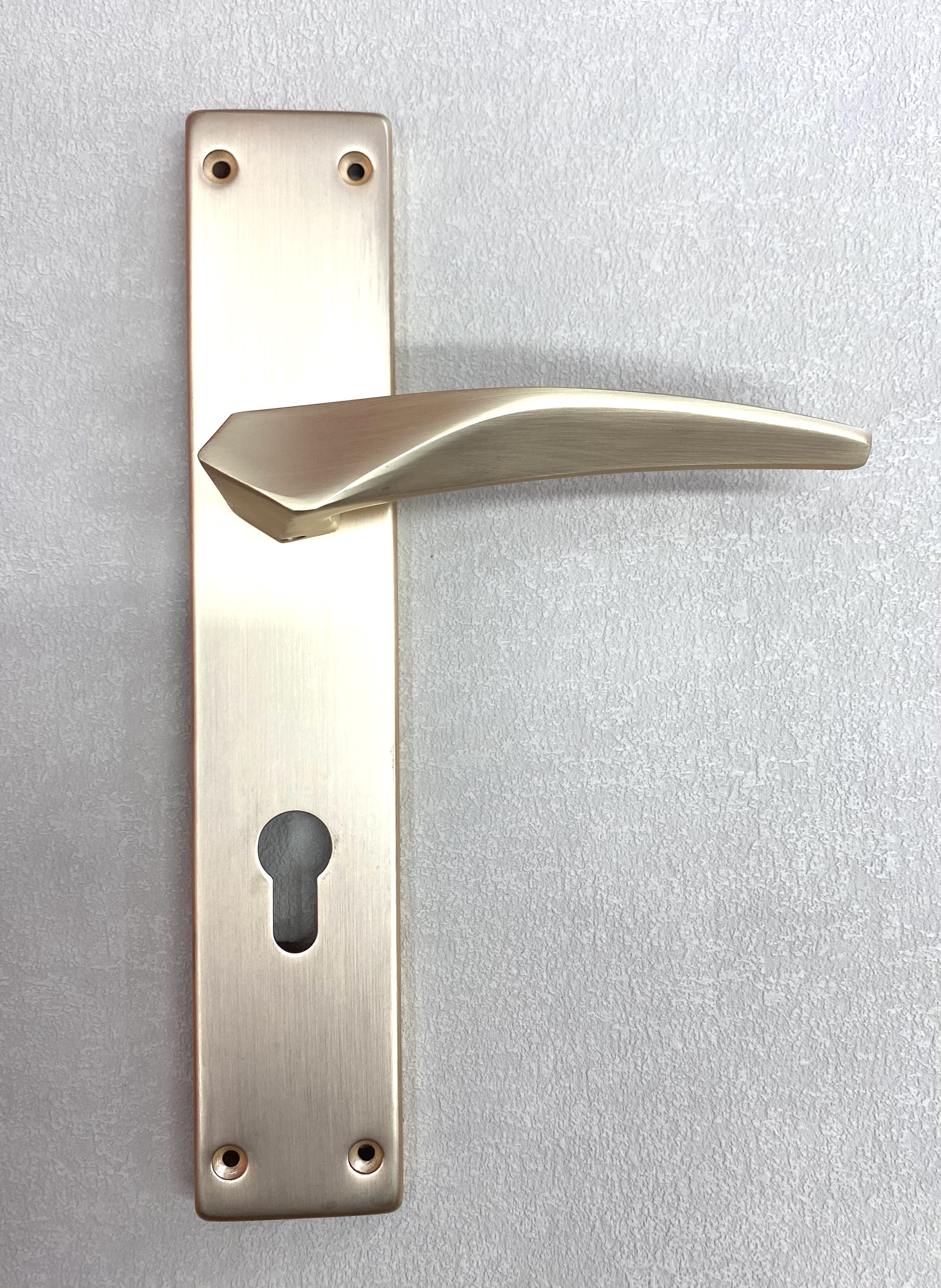 High-Grade Iron Plate Aluminum Handle Saudi Iraq Popular Door Handle