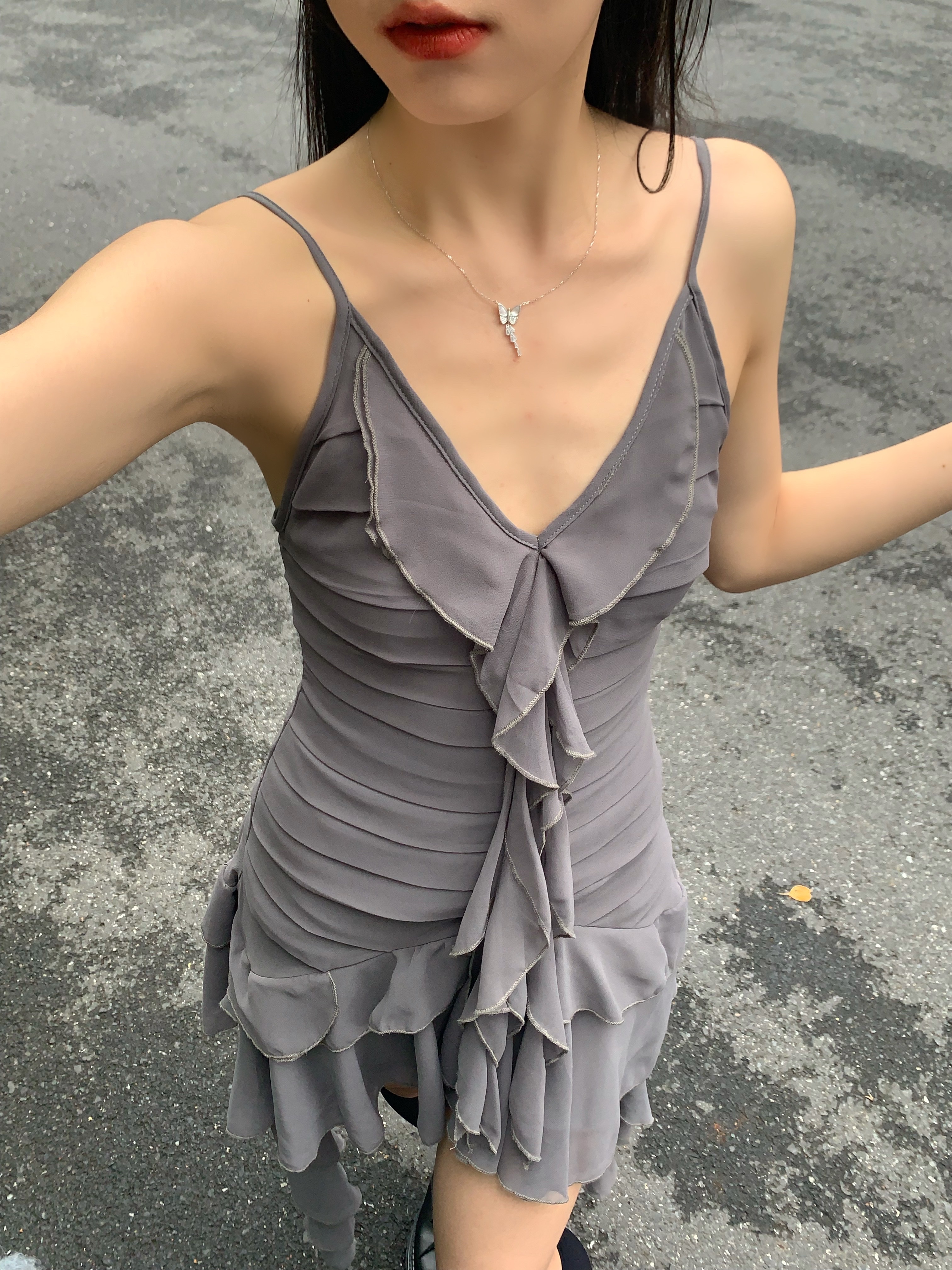 项链/高级感/纯银白底实物图