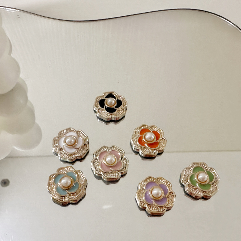 Plastic button flat bottom accessories 11