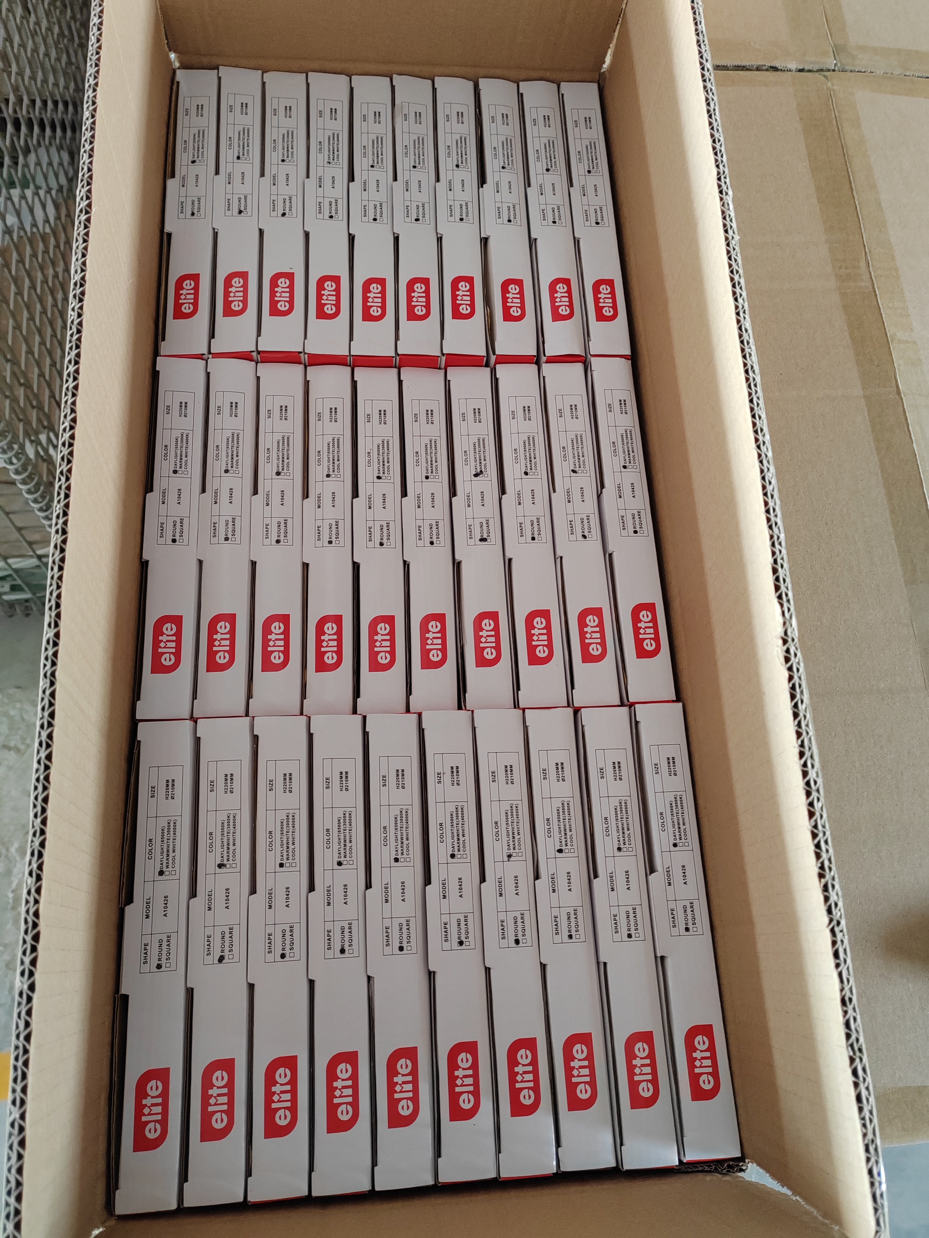 Panel light Specification image