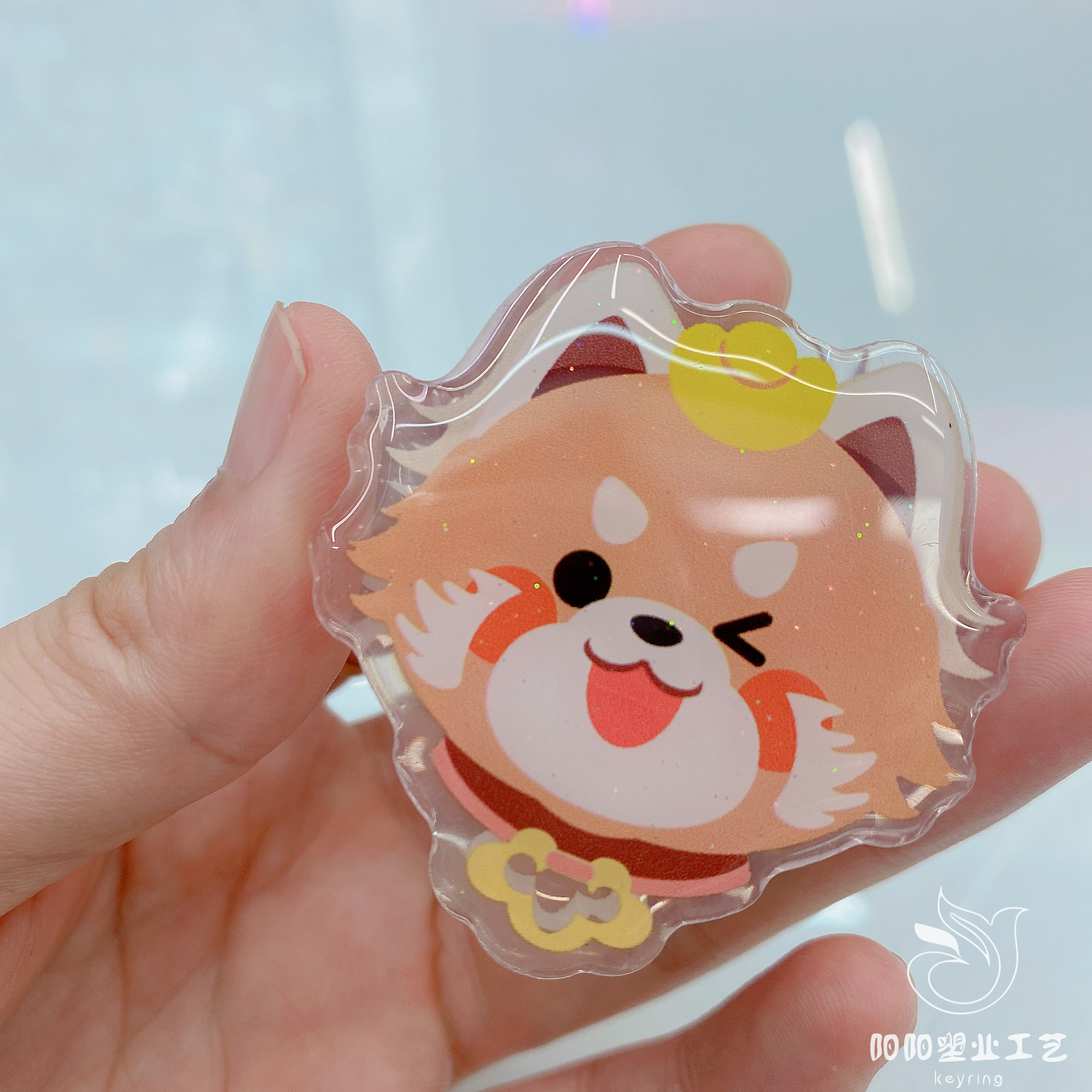 Handbook bookmarks, acrylic pp bookmarks, resin clamps, star anime PP clamps, cartoon small gifts, foxes and foxes details Picture