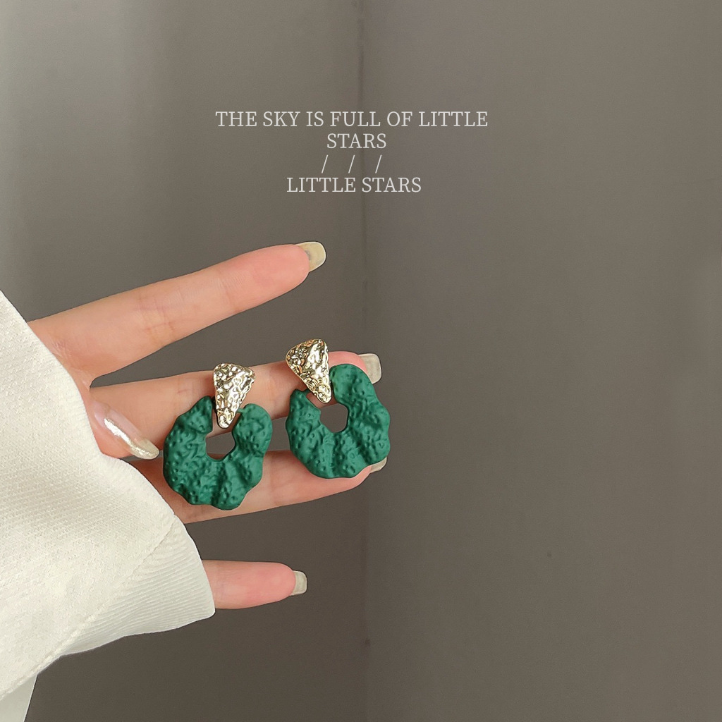 日韩ins风烤漆几何合金网红爆款现货：烤漆几何合金网红爆款日韩ins风现货