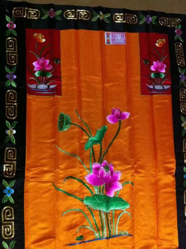 祥晟堂佛具，纯手工刺绣龙具 花具详情图12
