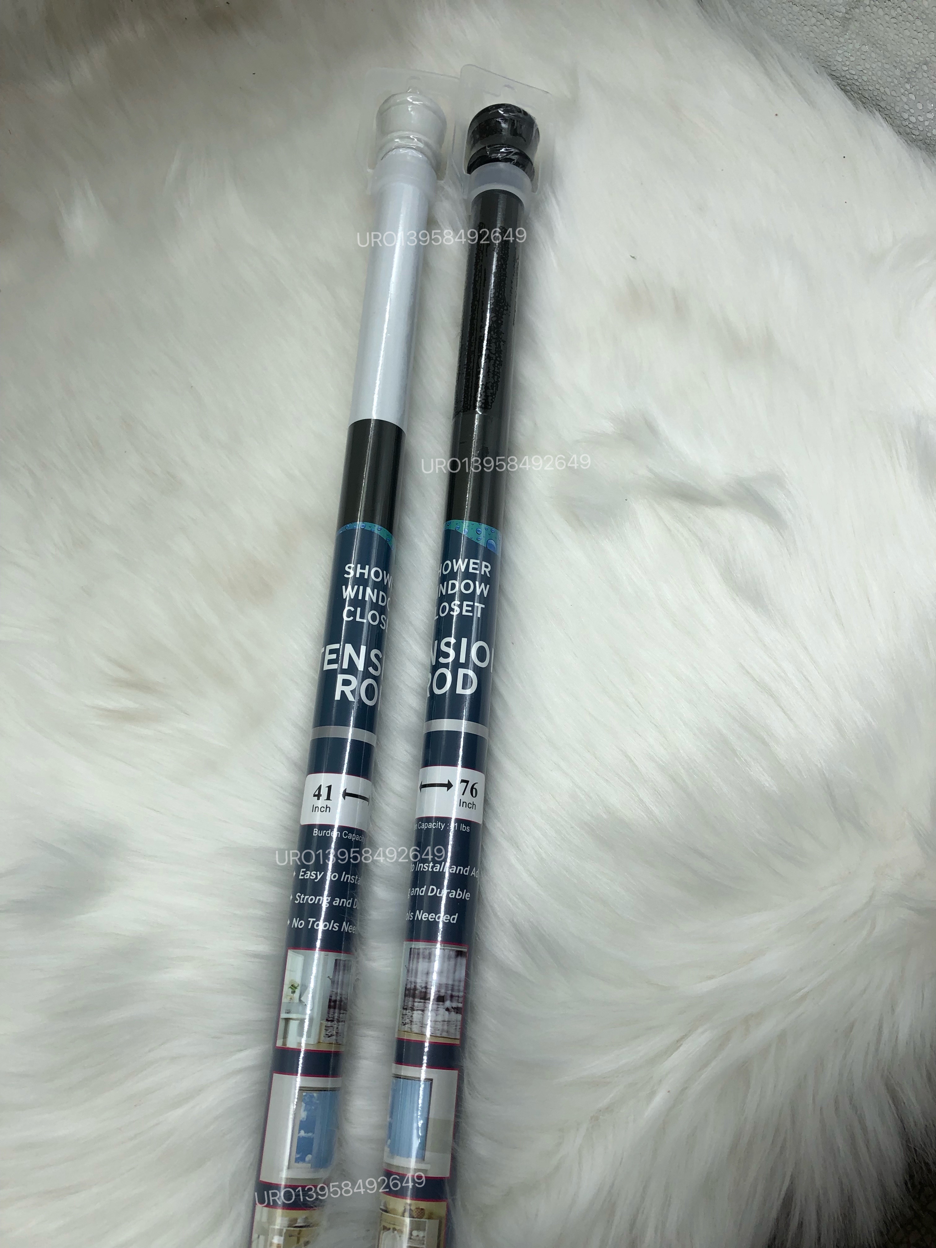 伸缩杆免打孔挂衣晾衣杆门帘杆浴室窗帘杆卧室阳台衣柜撑杆浴帘杆