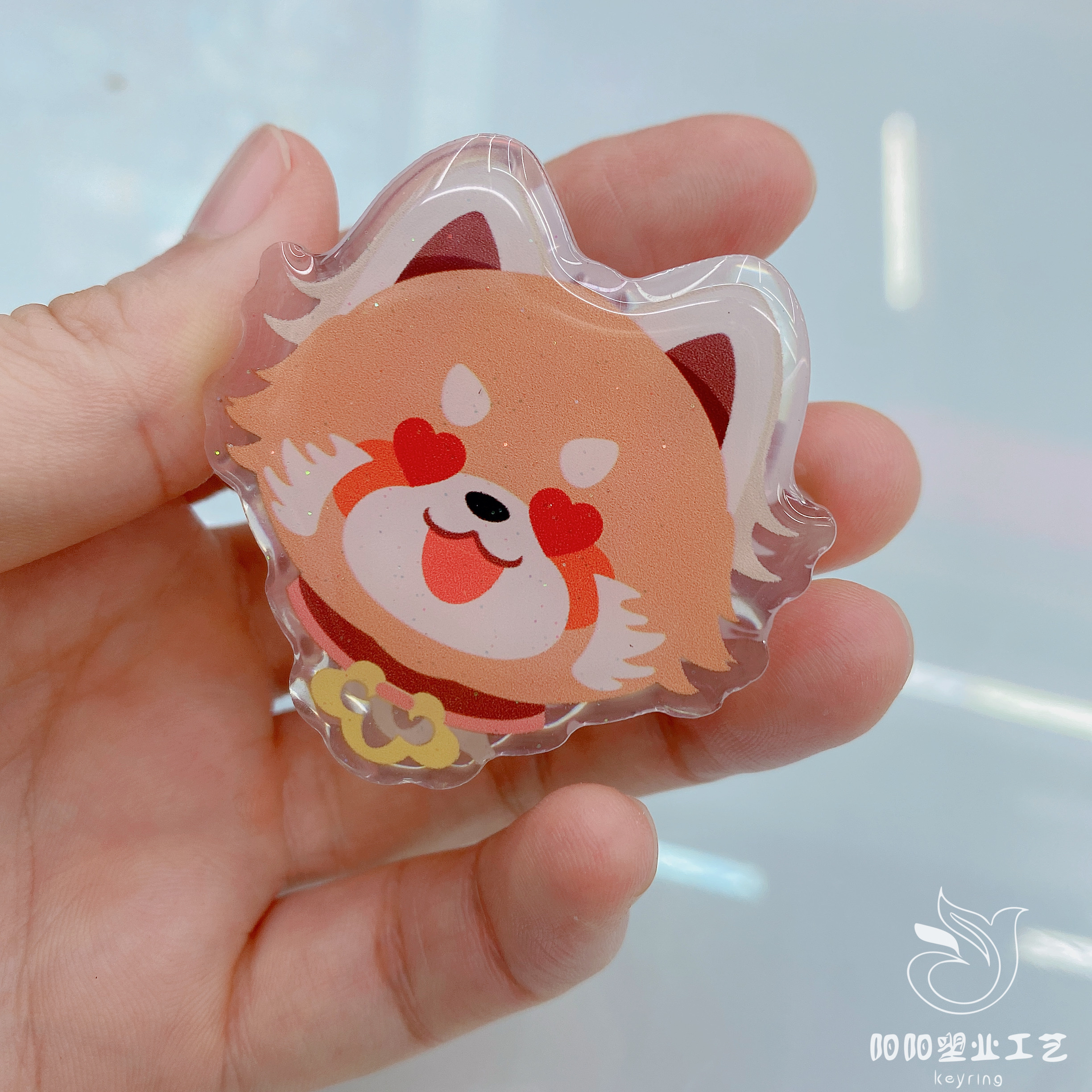 公仔钥匙扣/亚克力钥匙扣/PP夹细节图