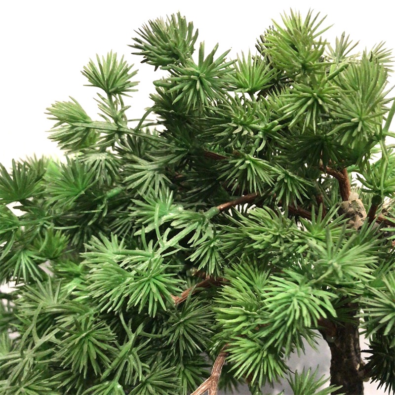 Factory direct sales of artificial plant flower art welcoming pine potted display BC068 Application Scenario
