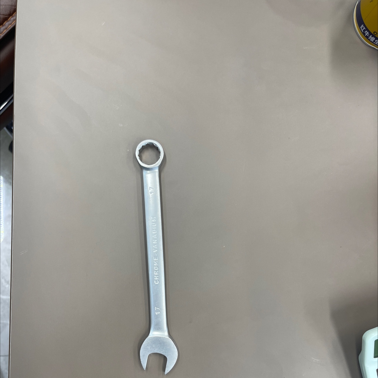 Dual-purpose wrench