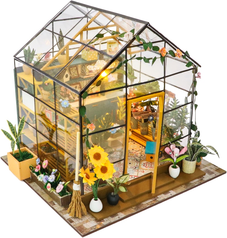 DIY Puzzle PC2306 with light, the 15-year-old general agent of lecilifang mainly sells lecilifang 3D puzzles, various DIY puzzles, flat puzzles, metal puzzles and other educational and educational toys Specification image