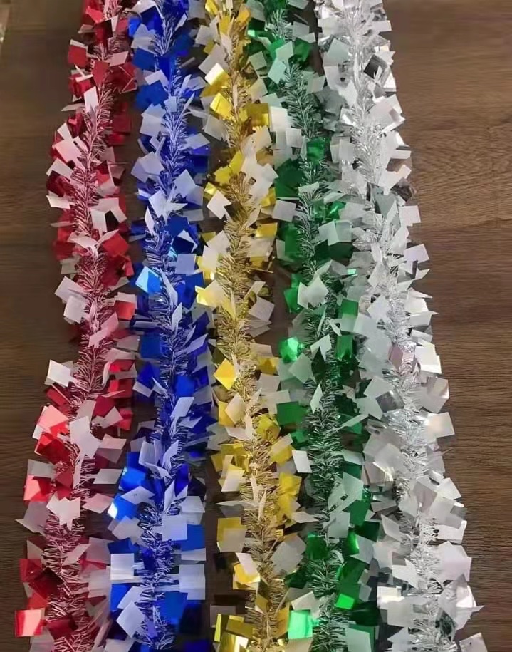 拉花、彩带、彩条实物图