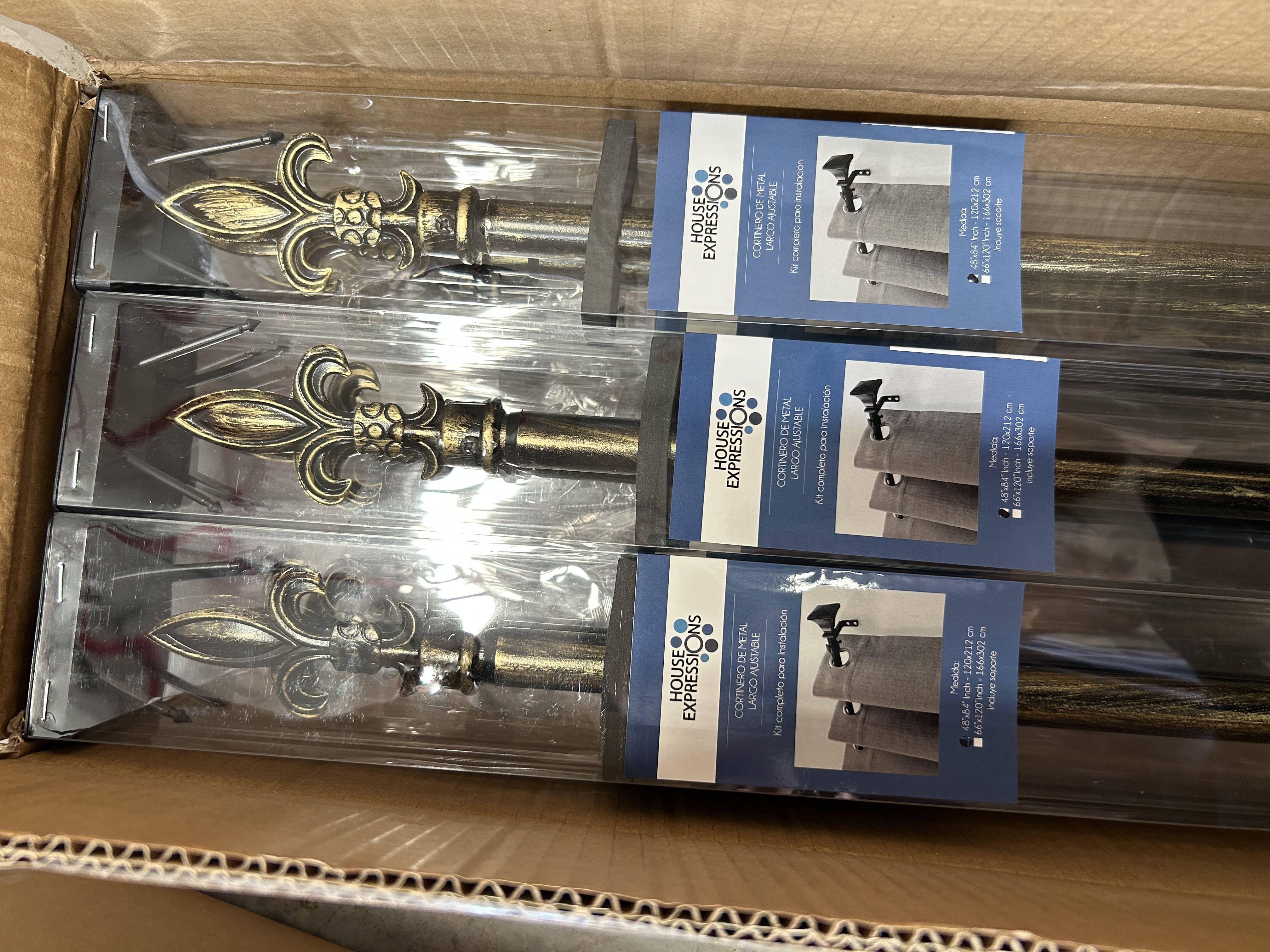 伸缩罗马杆/罗马杆/窗帘轨道细节图