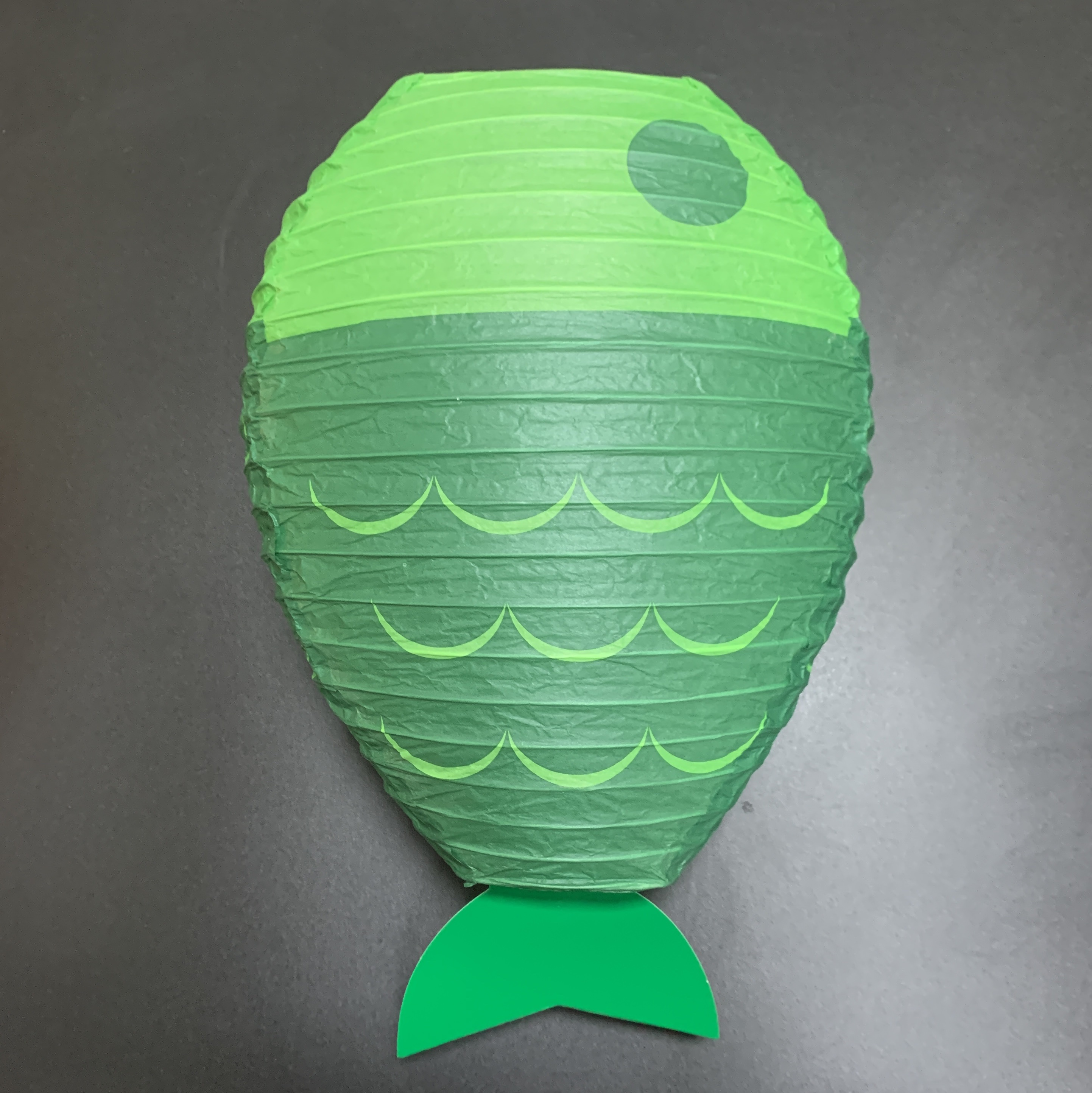 Hang Decorated Fish Lanterns For Holiday Parties details Picture