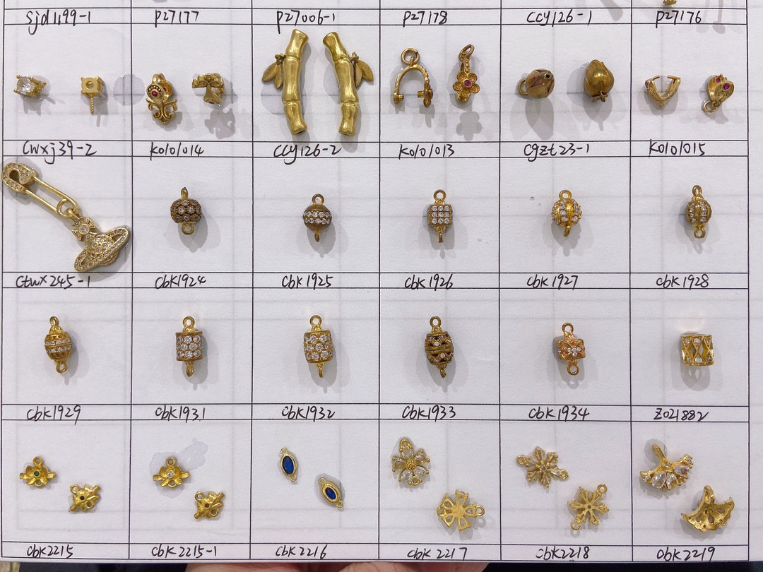 DIY Zircon spacer beads from Zhongxing Accessories Specification image