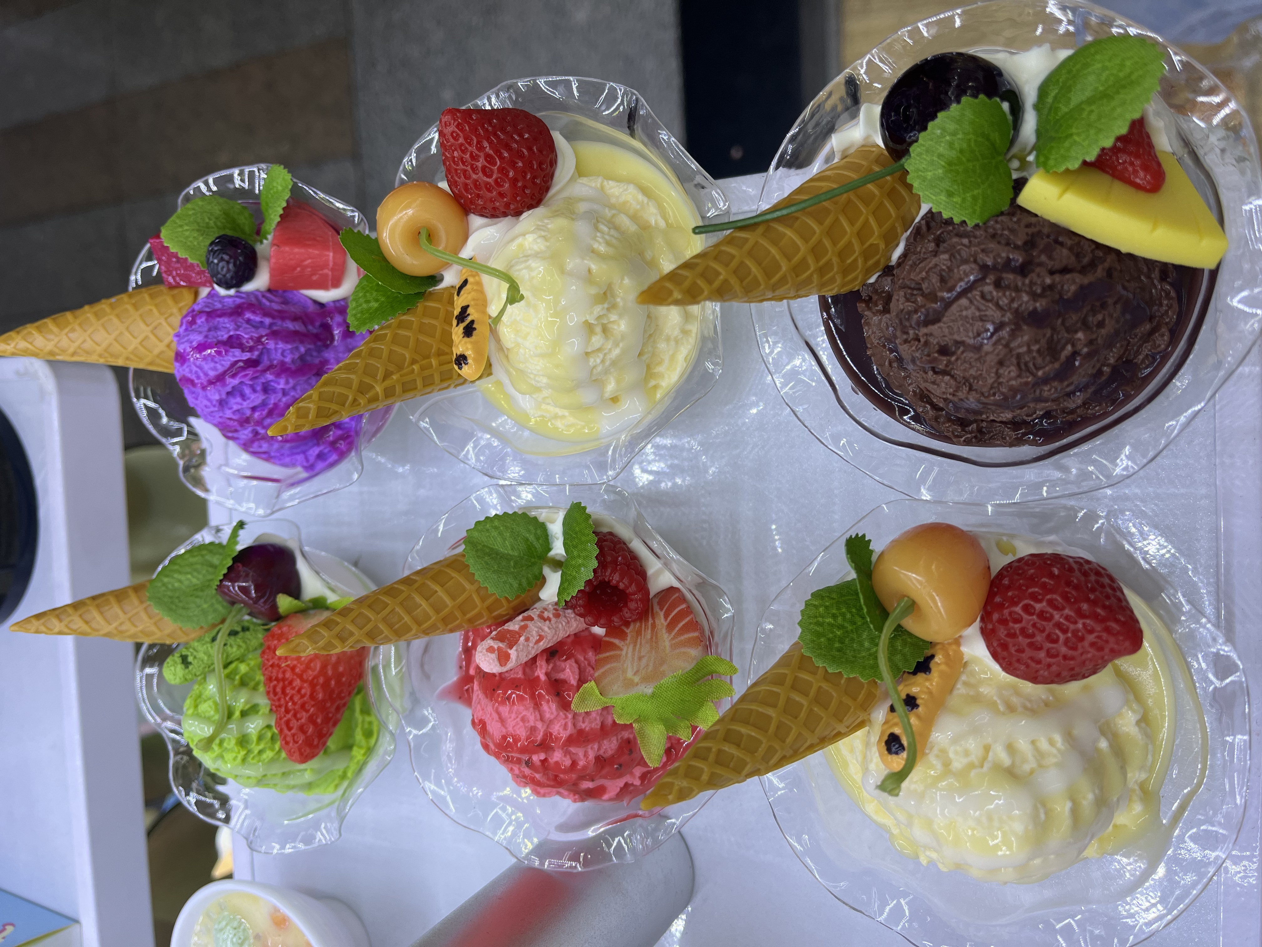 Cake refrigerator stick bread refrigerator stick fruit chiffon series DIY cake decoration home thumbnail
