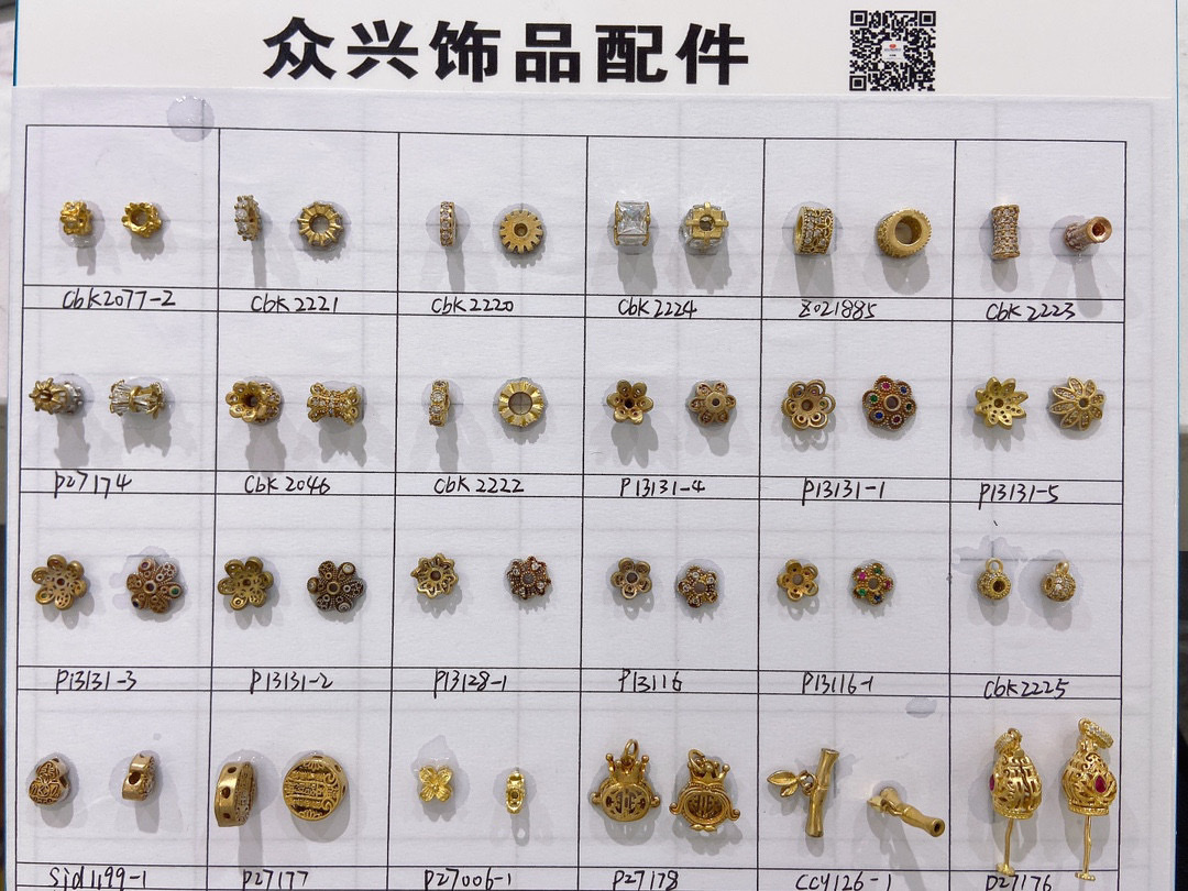 DIY Zircon spacer beads from Zhongxing Accessories