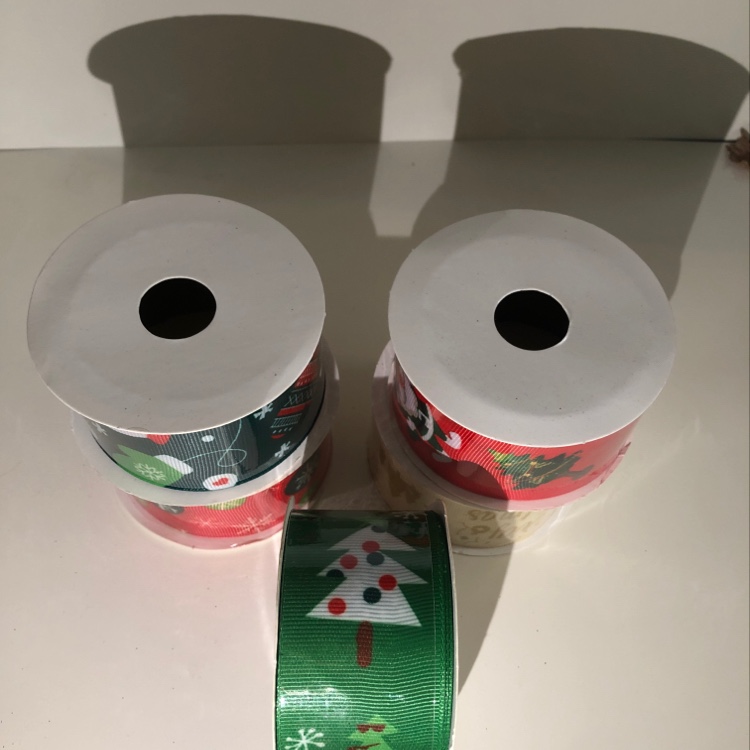 螺纹带/圣诞织带/圣诞彩带产品图