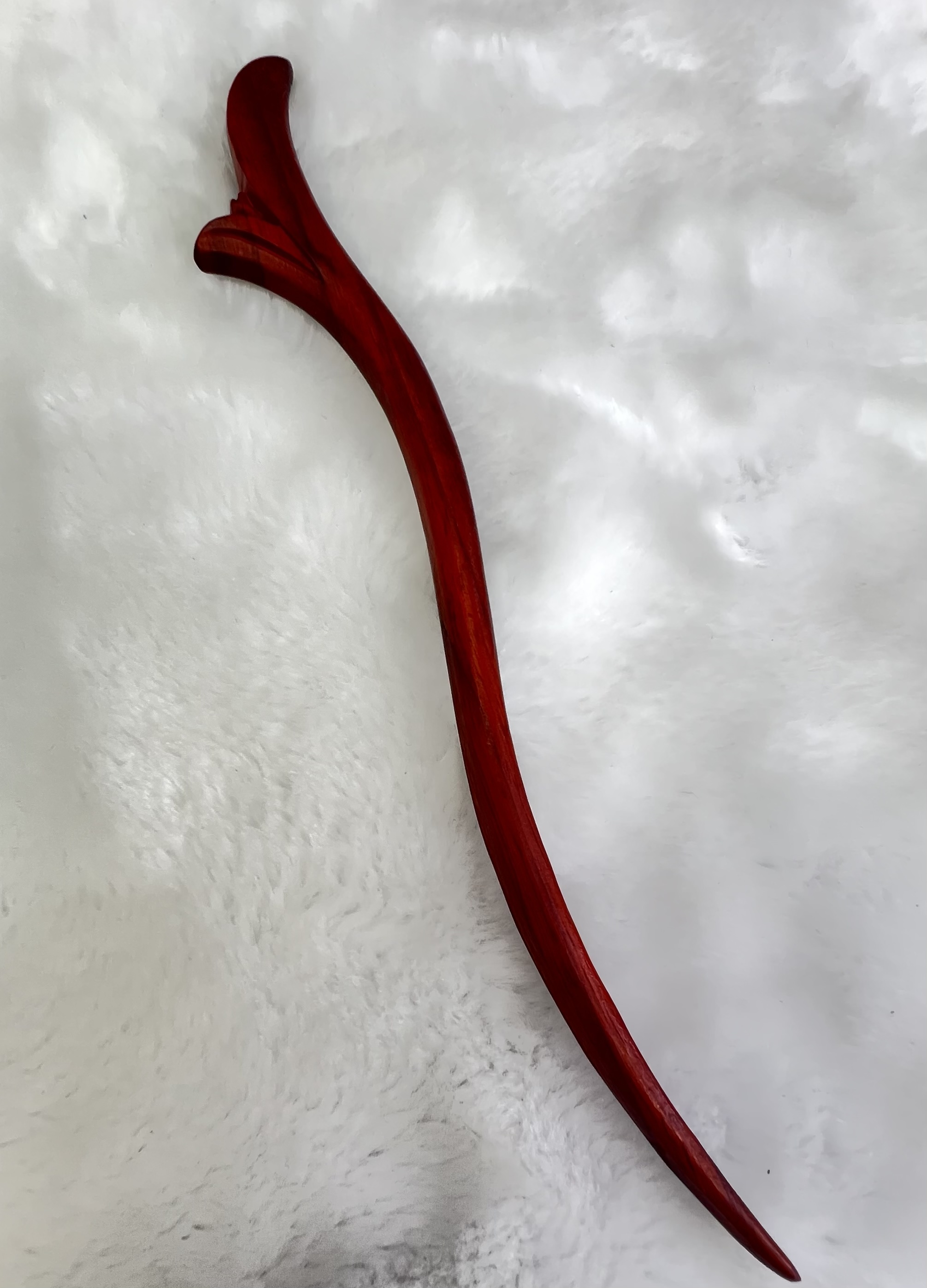 Wholesale natural rosewood hairpins, exquisitely carved in a retro style, essential accessories for Hanfu! Don't Item Picture