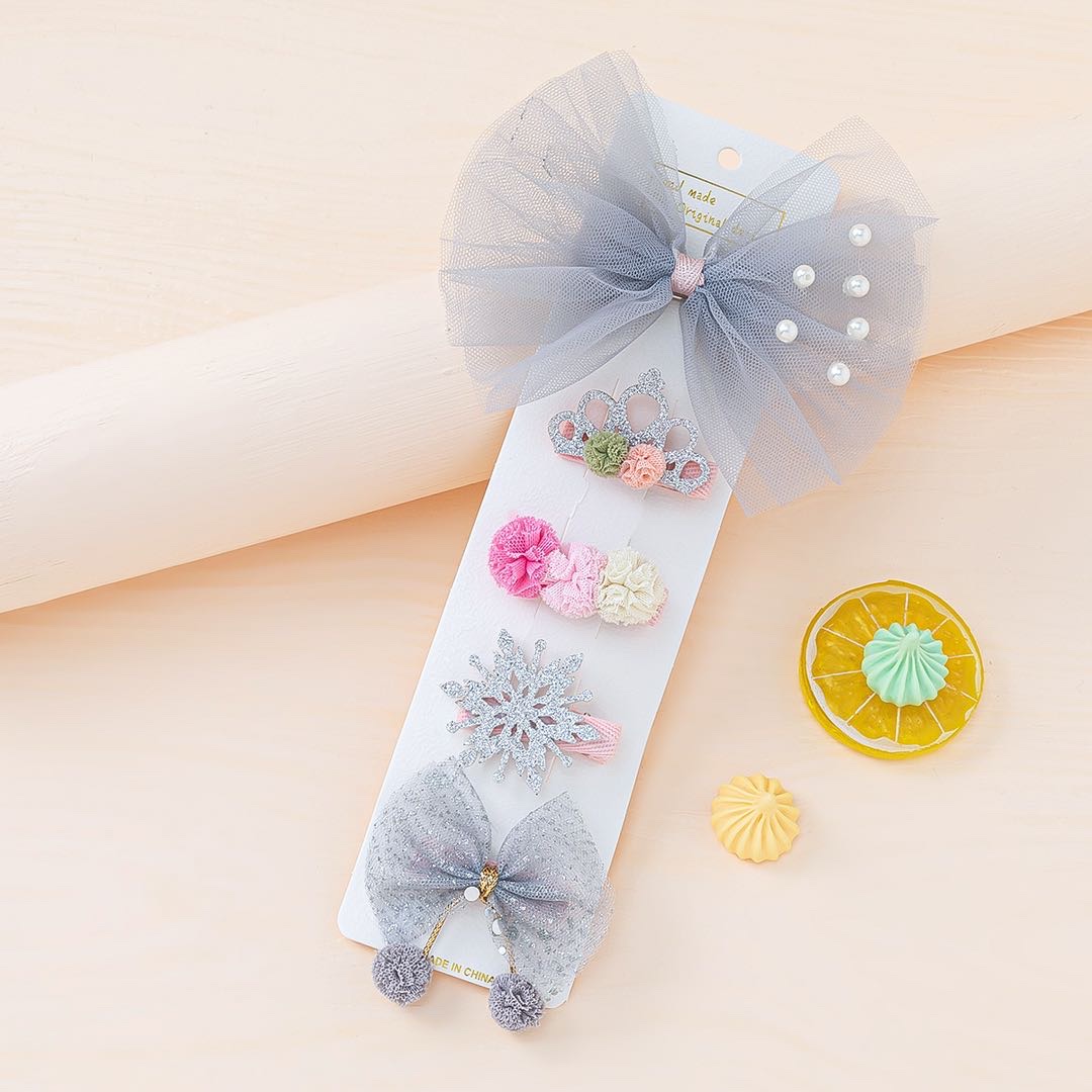 Yiwu small Commodities Wholesale gifts: Bows, hair accessories, children's hair clips, dance training classes, gift hair clips and headwear for little girls